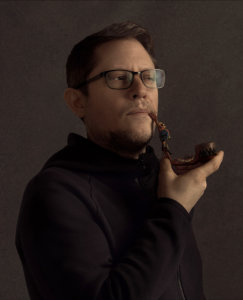 Adam Long smoking pipe