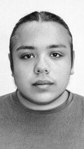 Teenage photo of Josue's face