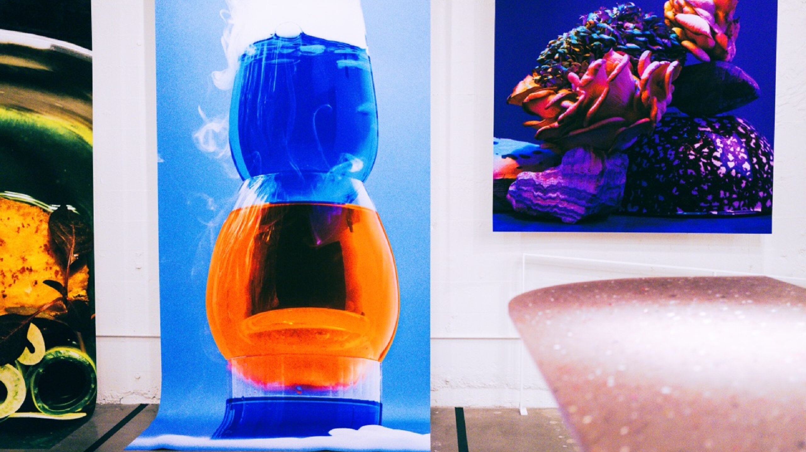 close up of large format prints from Ghetto Gastro Book